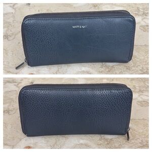 Matt & Nat Sublime Zip Around Long Wallet Vegan Leather